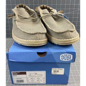 Hey Dude Wally Sox Beige Men’s Shoes Size 9 Casual